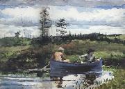 Winslow Homer The Blue Boat (mk44) oil painting picture wholesale
